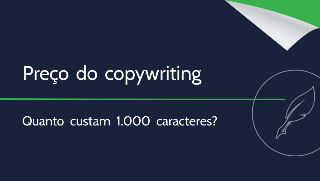 Preço do copywriting por 1.000 caracteres: quanto custa o conteúdo?