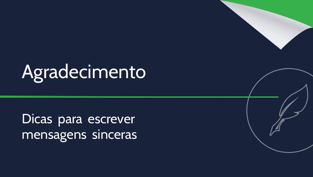 Como escrever um agradecimento? Dicas práticas