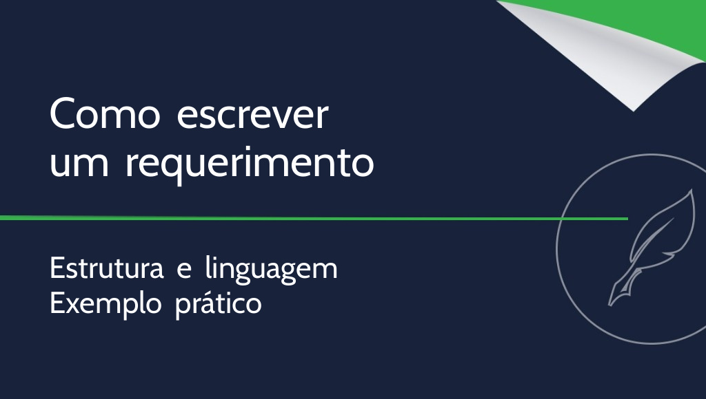 Como escrever um requerimento? Principais regras